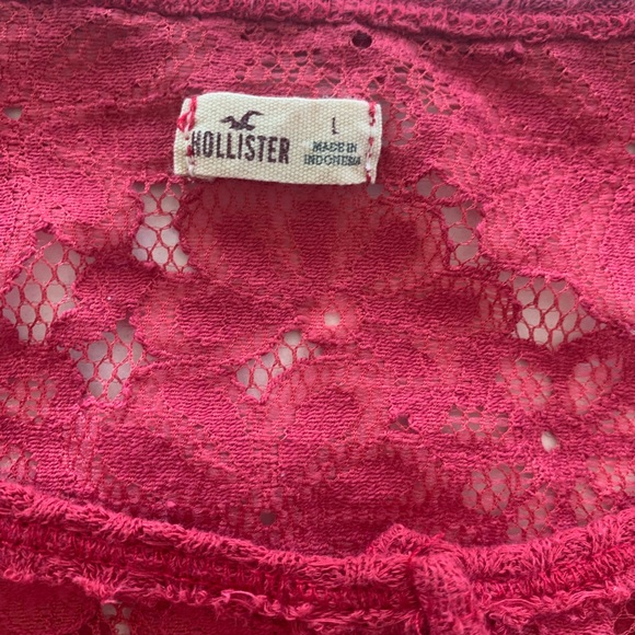 Hollister waffle knit long sleeved shirt - Picture 3 of 4